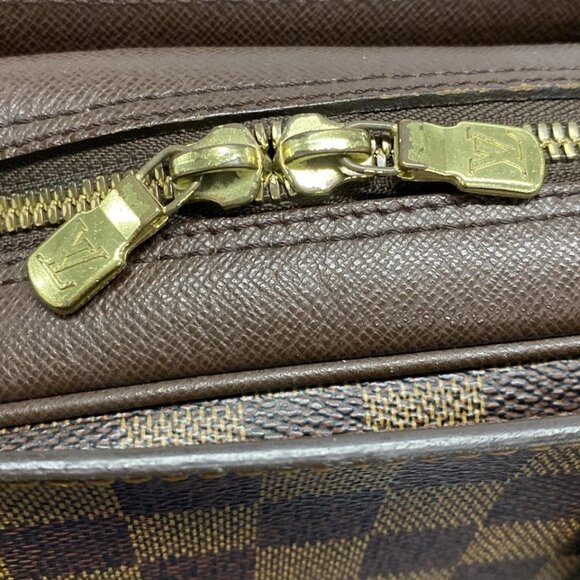 LOUIS VUITTON Triana Ebene Damier - Handbag Damier Canvas 663-072325 - Picture 8 of 14